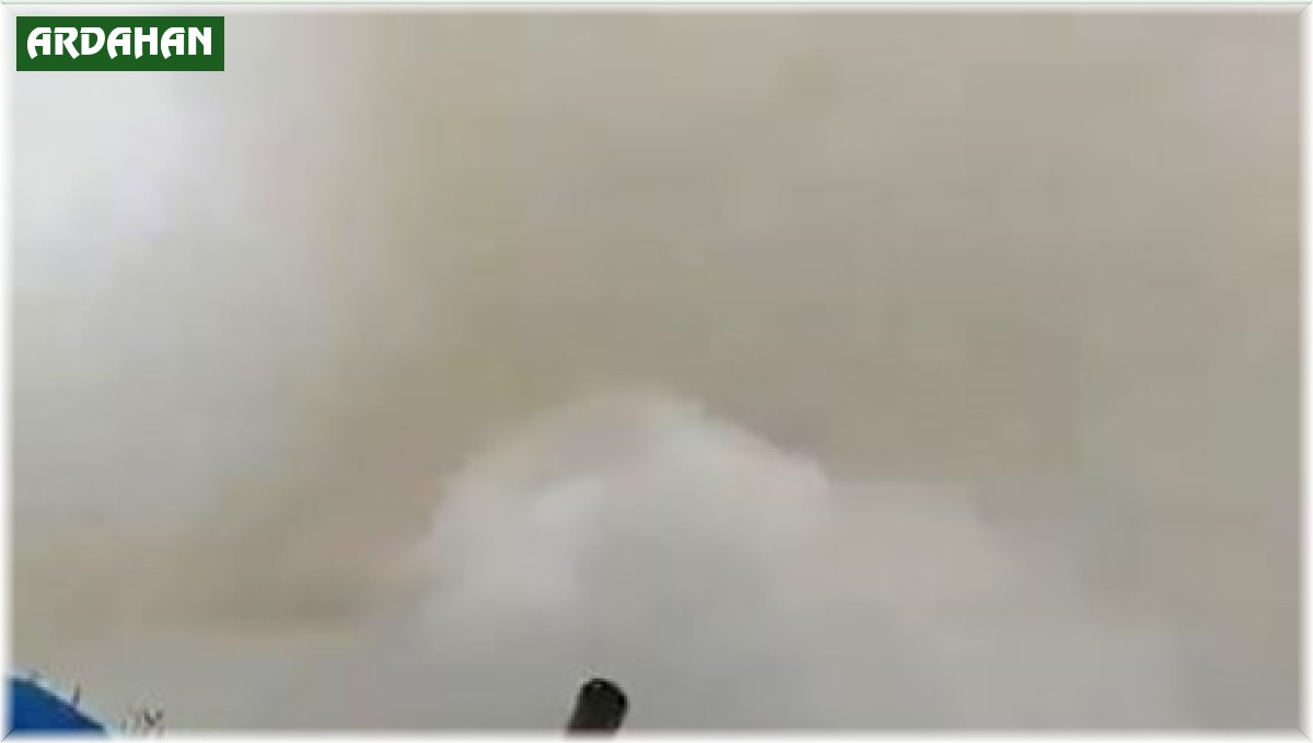 Ardahan'da ahşap ev yandı