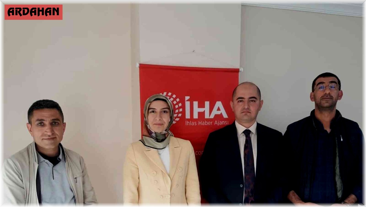 Ardahan'da Başsavcı ve Adalet Komisyonu Başkanından Gazetecilere veda ziyareti