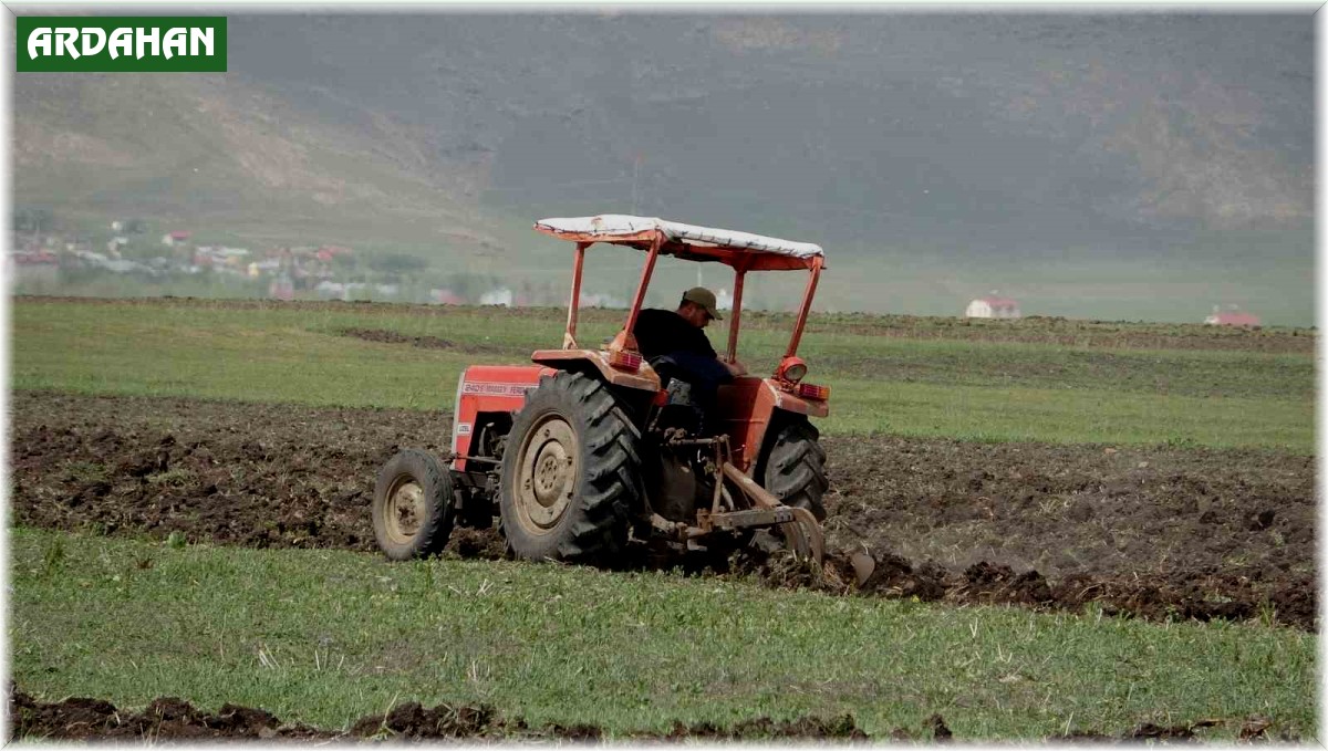 Ardahan'da buğday ve arpa ekimi başladı
