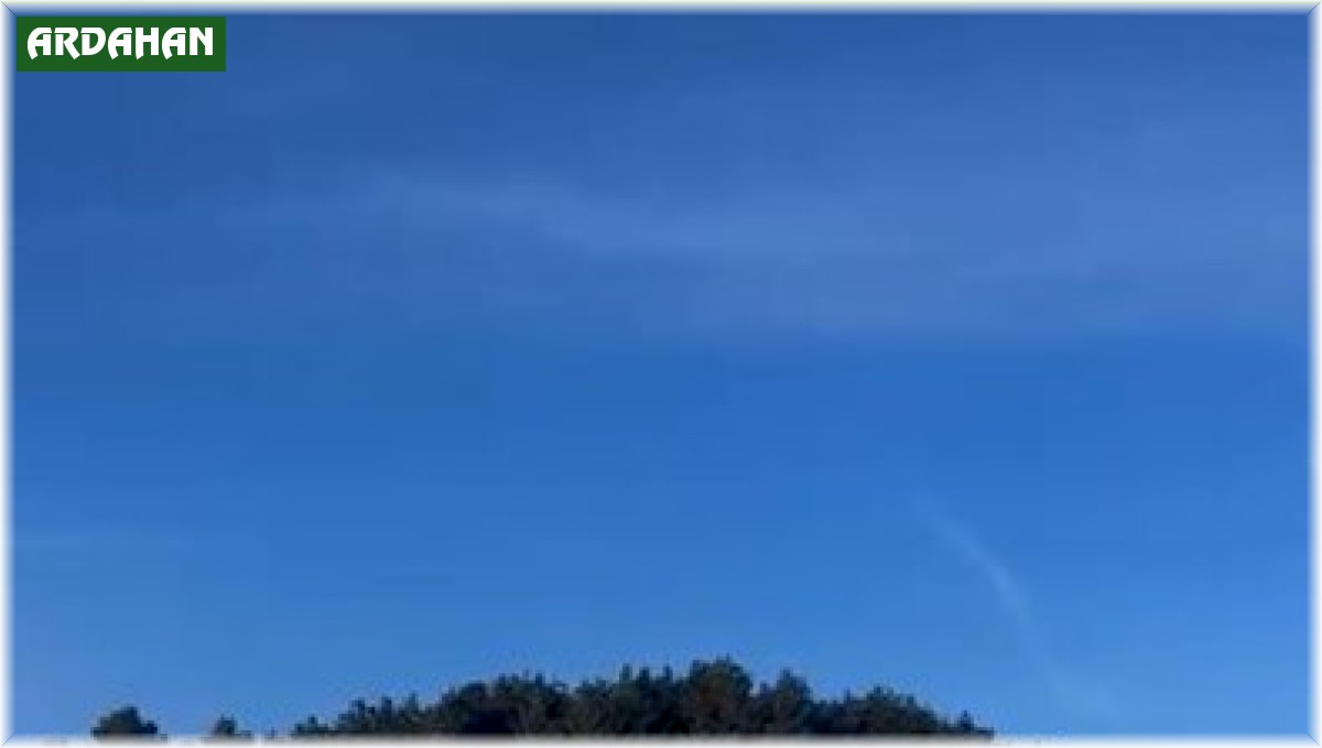 Ardahan'da buzlanma nedeniyle tır devrildi, yol kısa süreli ulaşıma kapatıldı