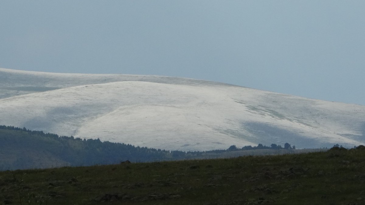 Ardahan'da dağlar beyaza büründü