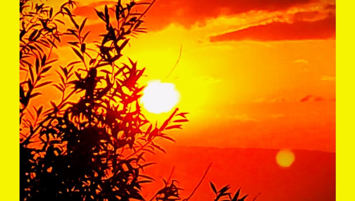 Ardahan'da gün doğumu mest etti