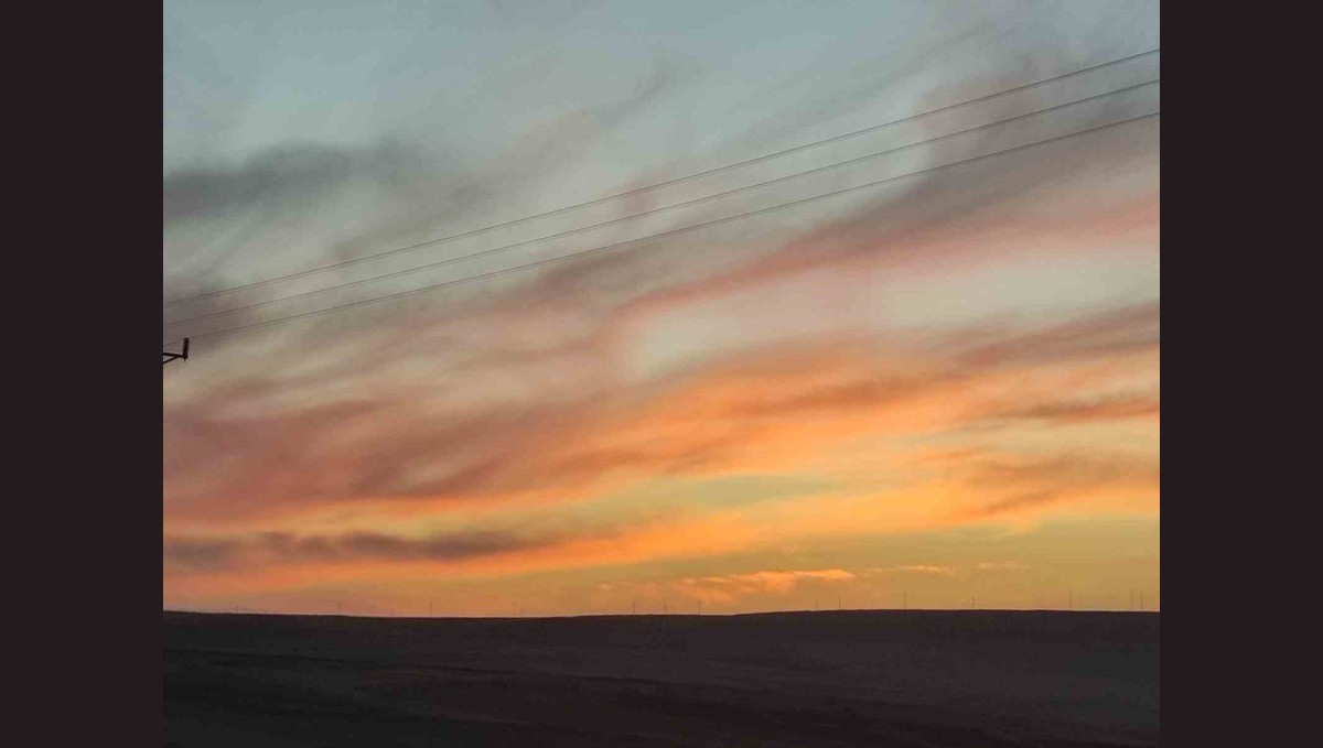Ardahan'da gün doğumu mest etti