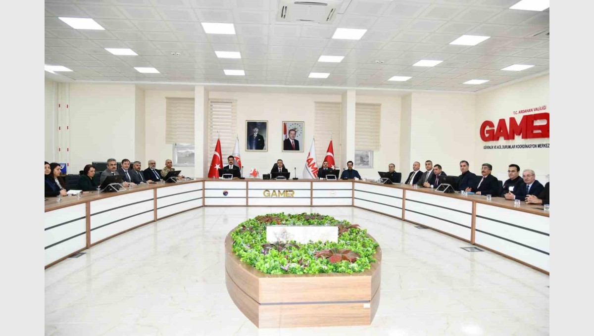 Ardahan'da İl İdare Şube Başkanları toplandı