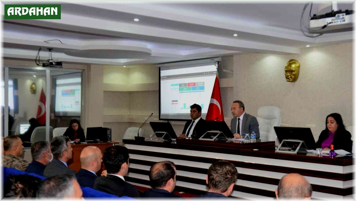 Ardahan'da İl Koordinasyon Kurulu toplantısı yapıldı