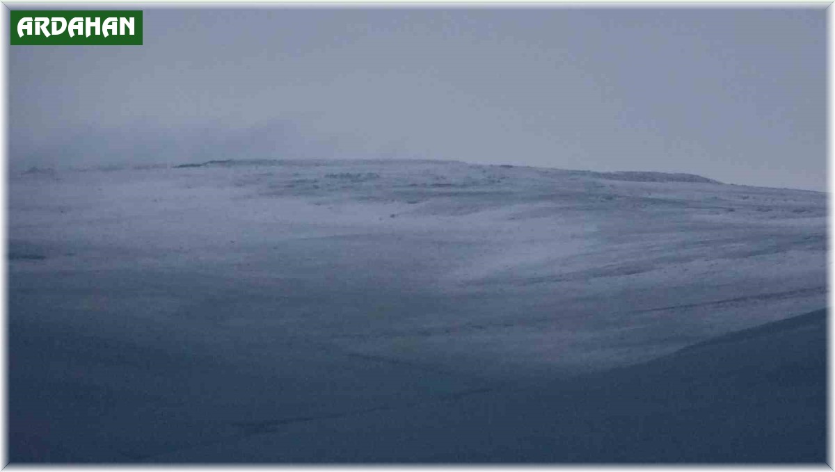 Ardahan'da Mayıs'ta kar sürprizi