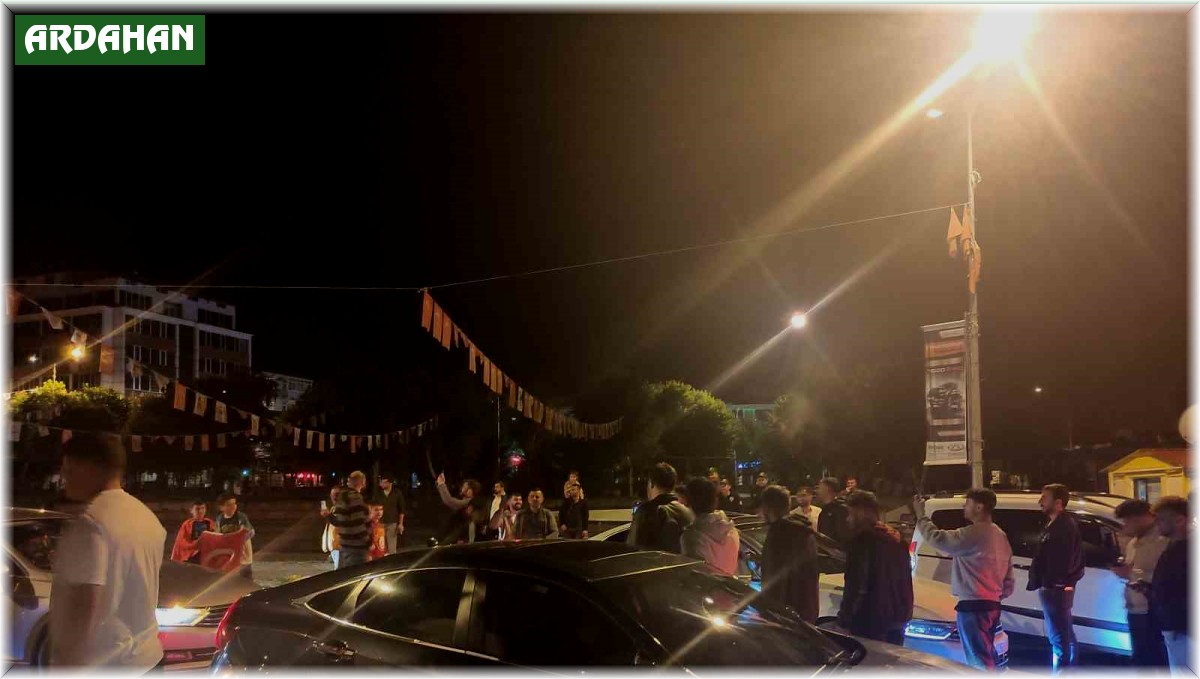 Ardahan'da milli takımın çeyrek final coşkusu