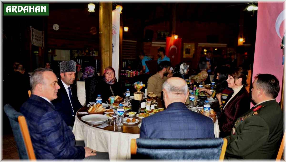 Ardahan'da şehit aileleri ve gazilere iftar