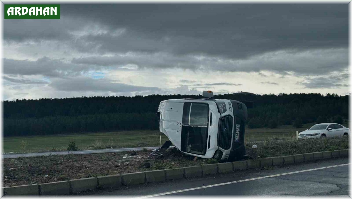 Ardahan'da trafik kazasında can pazarı yaşandı