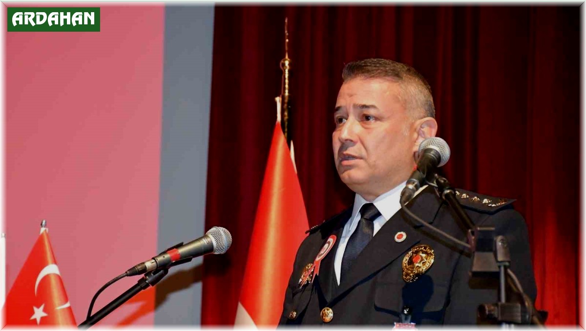 Ardahan'da Türk Polis Teşkilatının 179. yıl dönümü kutlandı