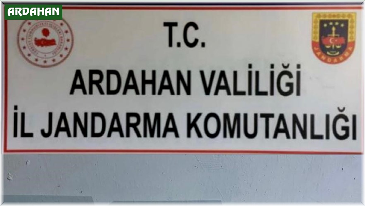 Ardahan'da üzerinde uyuşturucu bulunan zanlı gözaltına alındı