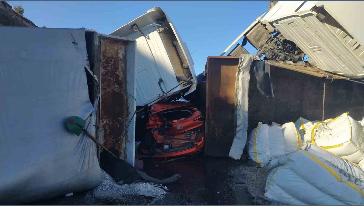 Ardahan'da zincirleme kaza