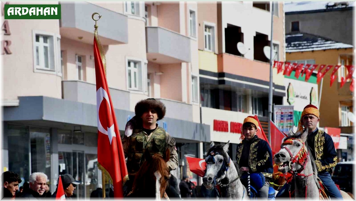 Ardahan'ın düşman işgalinden kurtuluşunun 103'üncü yılı kutlandı