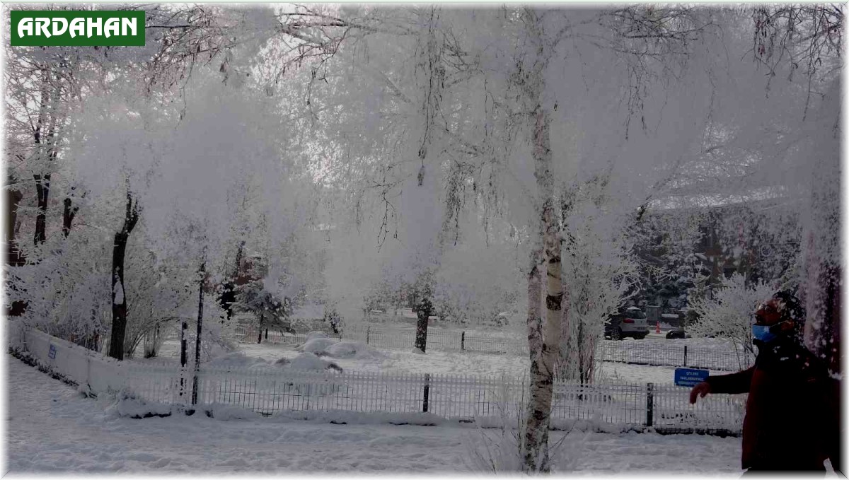 Ardahan'ın Göle ilçesi buz kesti: Eksi 28 dereceyle Türkiye'nin en soğuk yerleşim yeri oldu