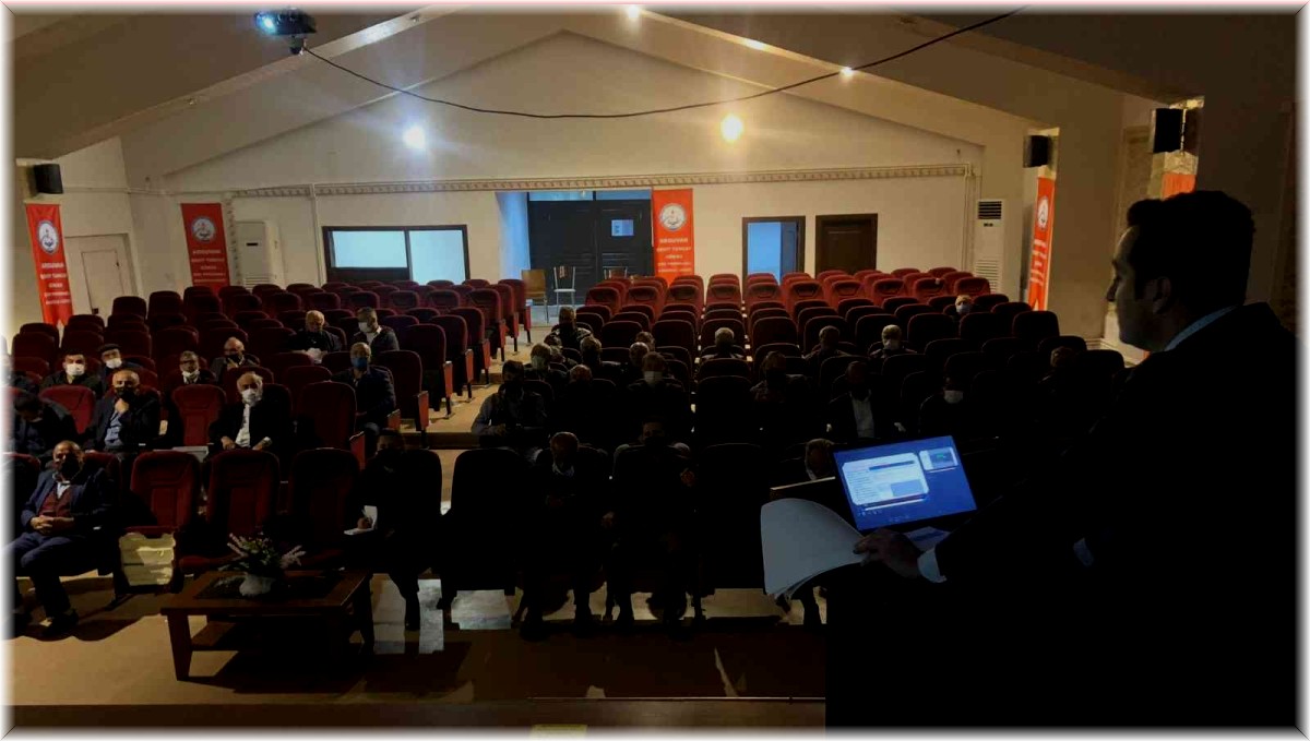 Arguvan'da muhtarlara MAKS eğitimi