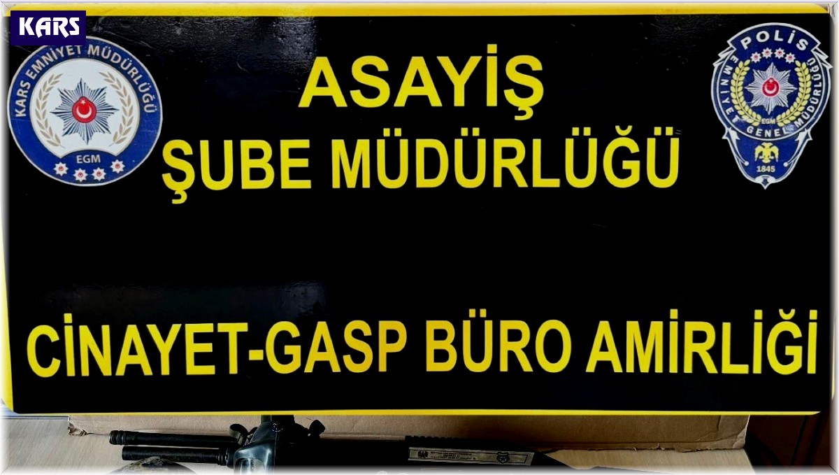 Arpaçay'da silahlı saldırganlar yakalandı