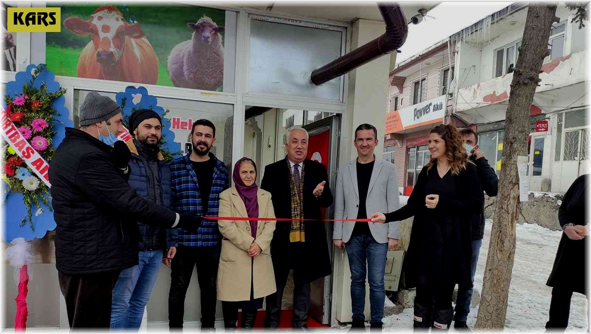 Arpaçay'da Veteriner Hekim Muayenehanesinin açılışı yapıldı