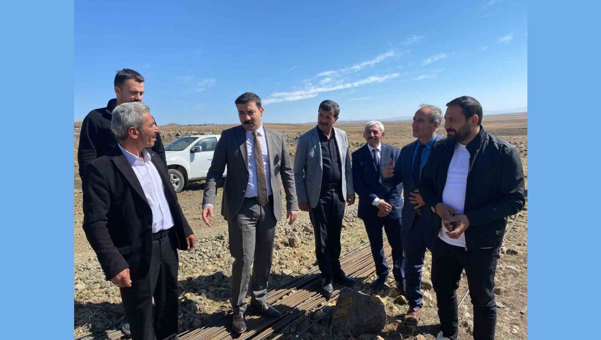 Arpaçay Kaymakamı Akköz, yatırımları yerinde gördü