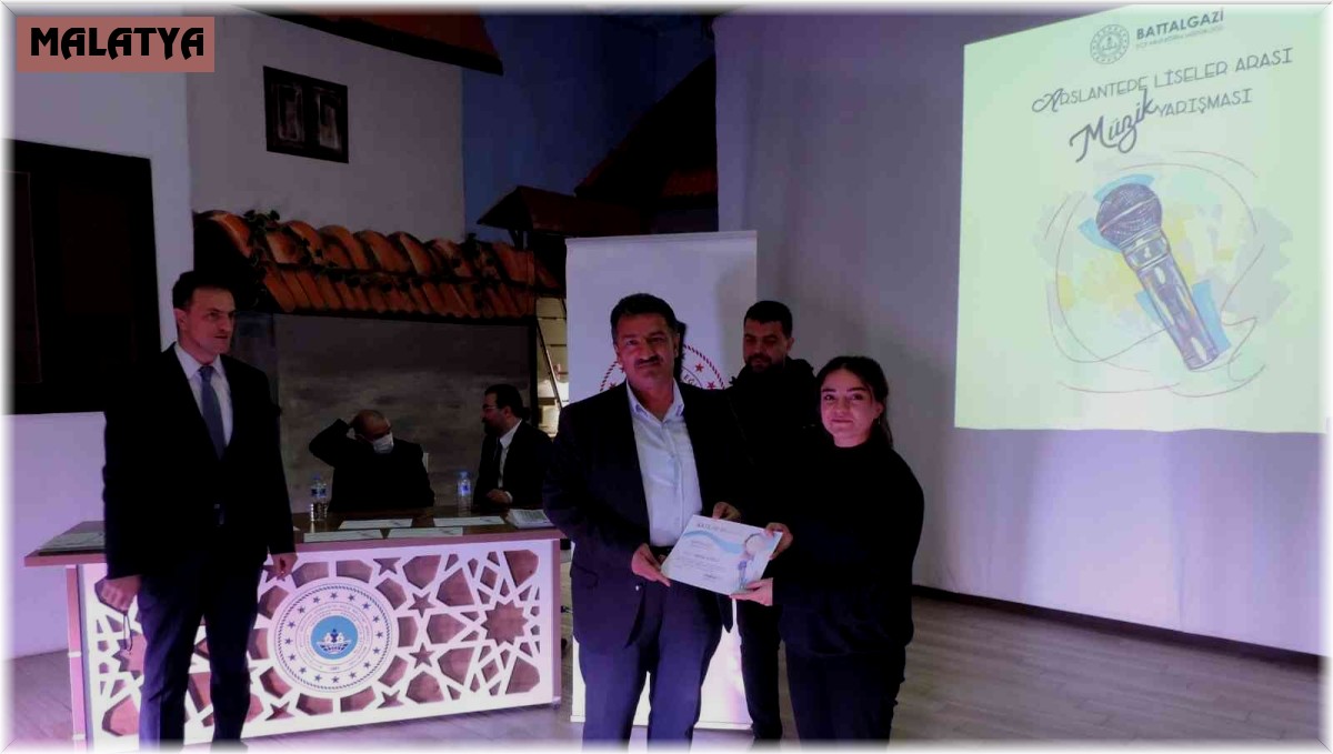 Arslantepe Liselerarası Müzik Yarışmasında dereceye girenler belli oldu