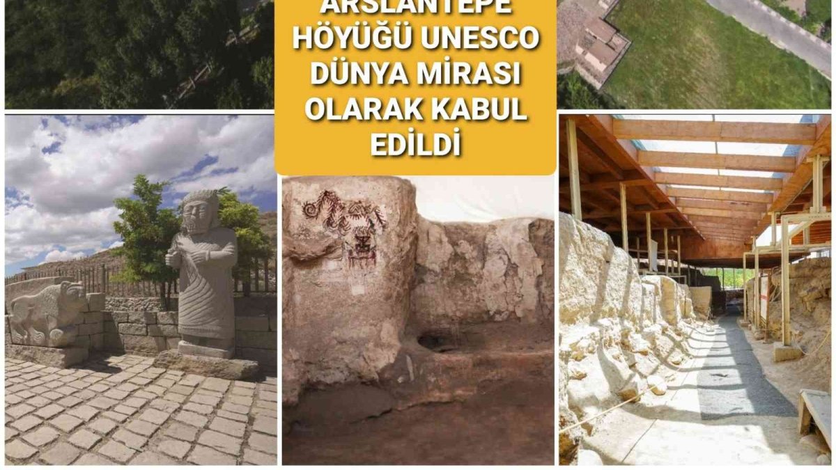 Arslantepe'nin UNESCO'ya alınmasının 1'nci yıl dönümü