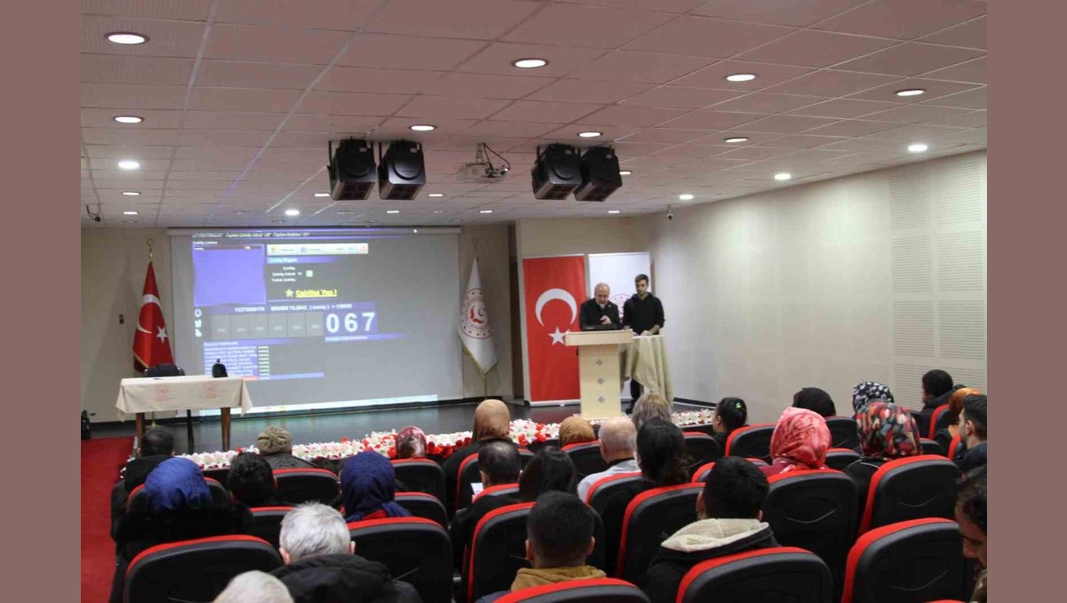 ASH İl Müdürlüğünde işgücü uyum programı kura çekimi gerçekleştirildi