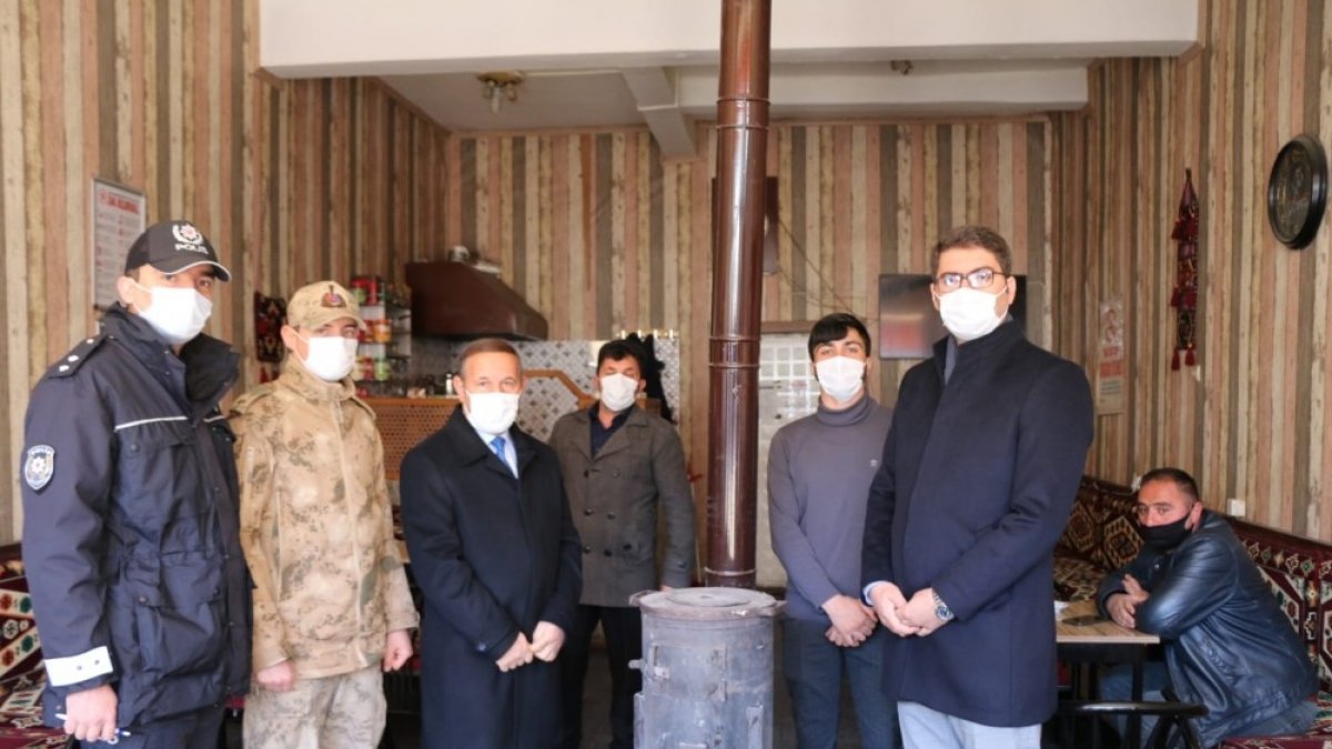 Aşkale'de geniş kapsamlı pandemi denetimi