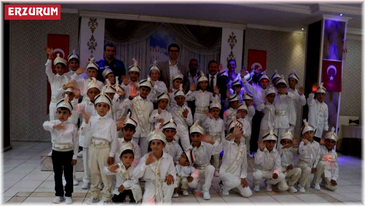 Aşkale'de sünnet şöleni, 250 çocuk sünnet edildi