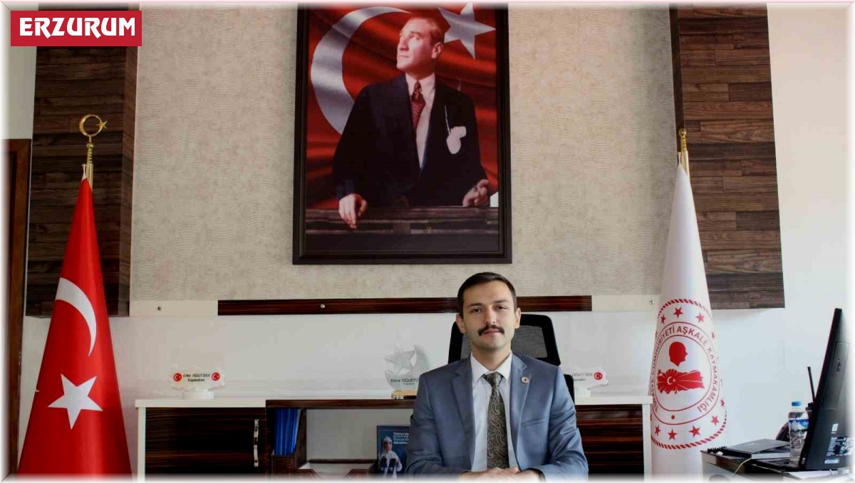 Aşkale Kaymakamı Emre Oğuztürk göreve başladı