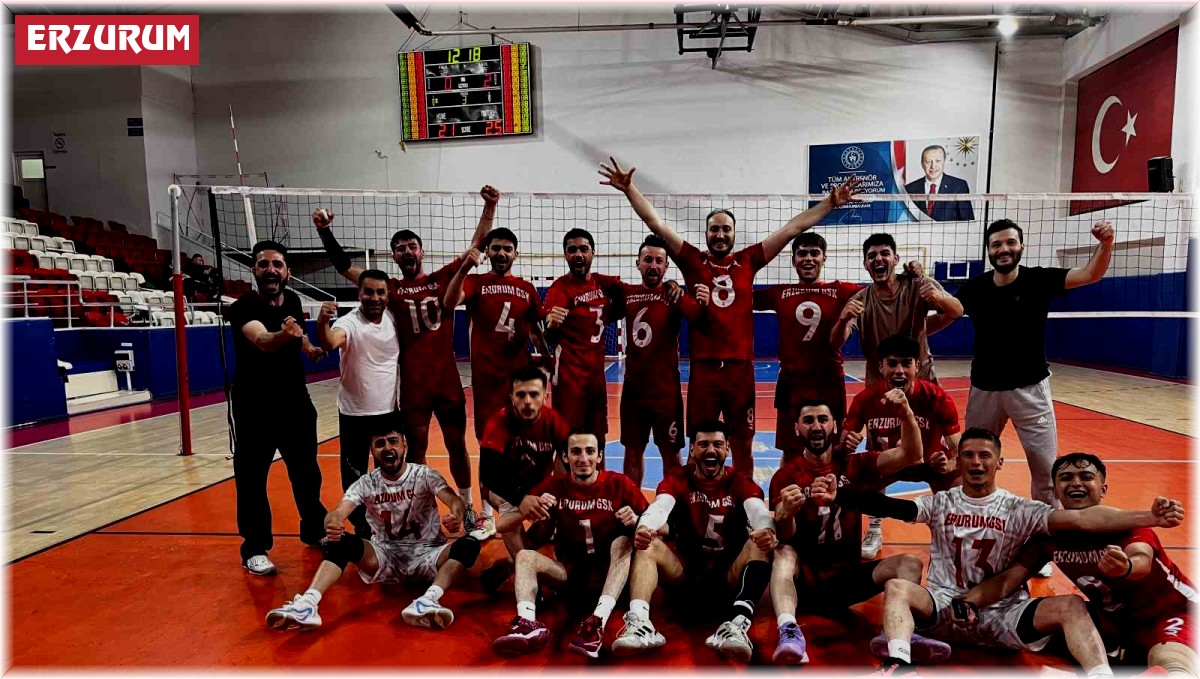 Aşkale voleybolda ikinci ligde