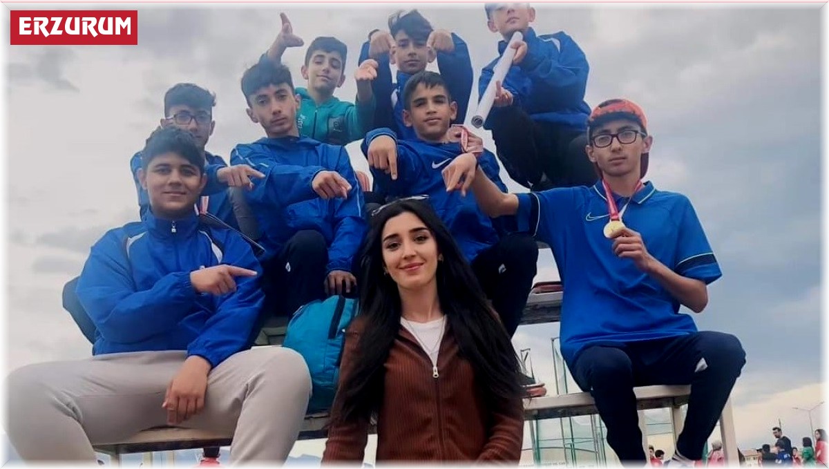 Aşkaleli atletler madalyaları topladı