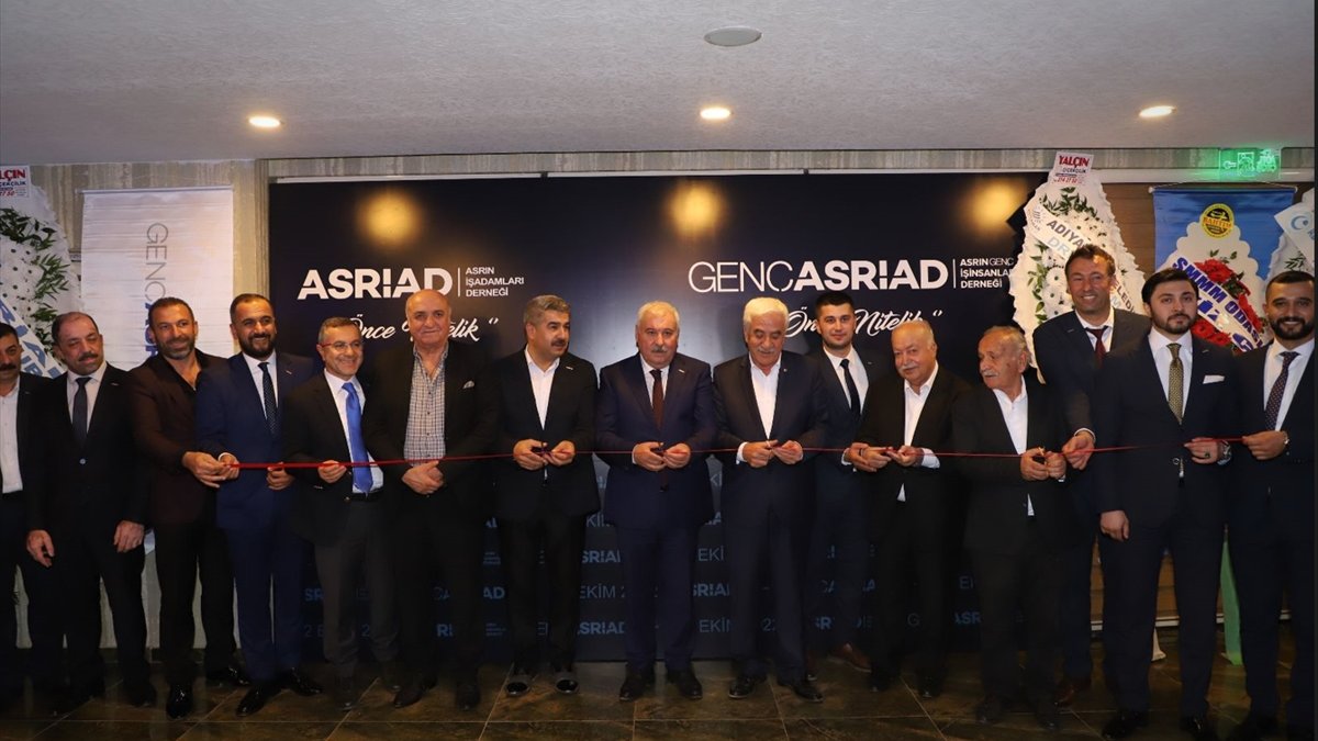 Asrın İşadamları Derneği Adıyaman Şubesi açıldı