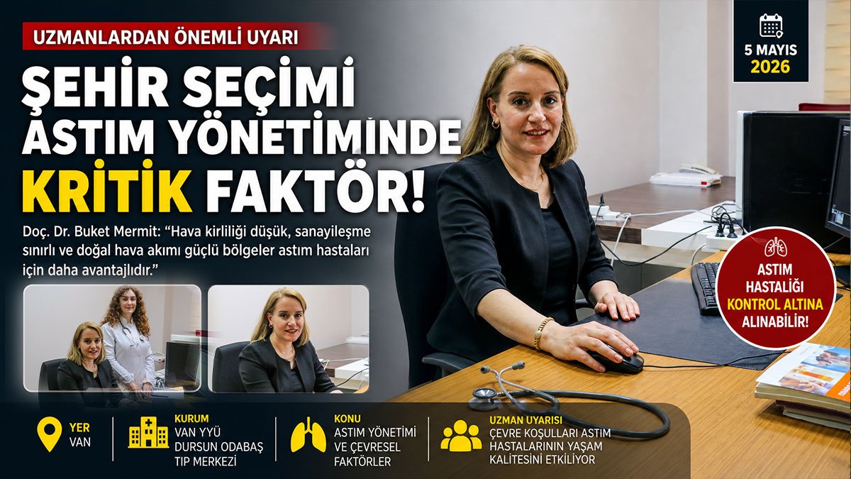 Astım hastaları için şehir seçimi önemli: Temiz hava avantaj, soğuk ve kirlilik risk oluşturuyor