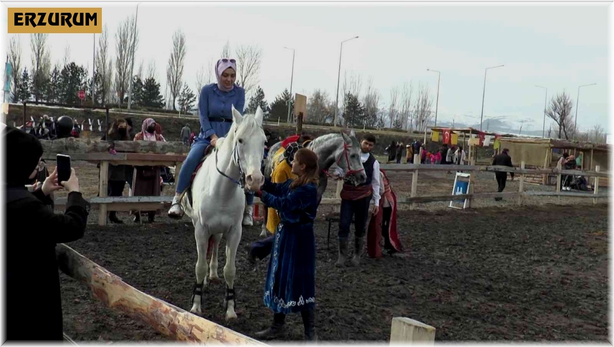 At binip ok attılar