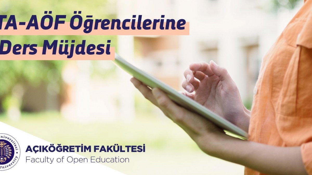 ATA-AÖF öğrencilerine 5 ders müjdesi