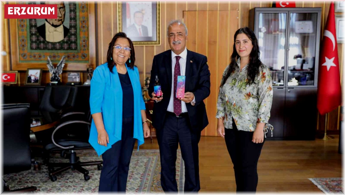 ATATBAM Danışmanlığında üretilen ilk ürün: Iğdır'a özgü kızıl gül suyu