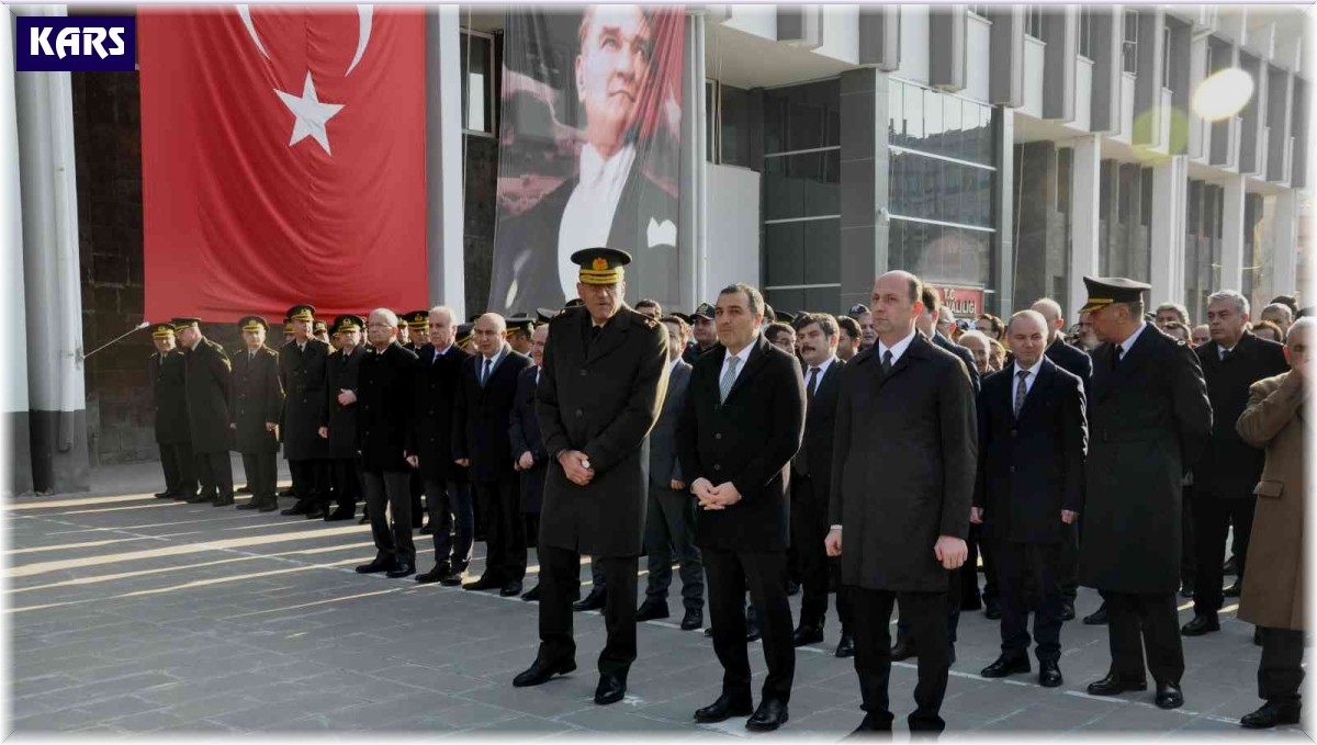 Atatürk Ölümünün 84. yıldönümünde Kars'ta anıldı