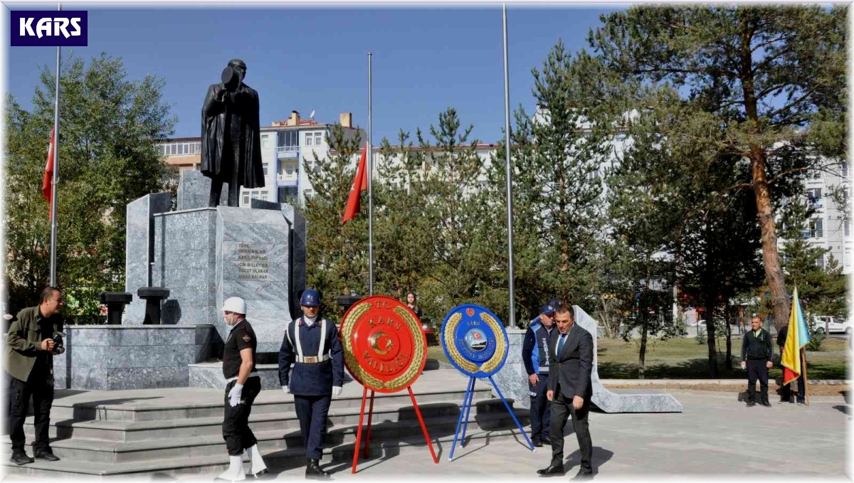 Atatürk'ün Kars'a gelişinin 98. yıldönümü