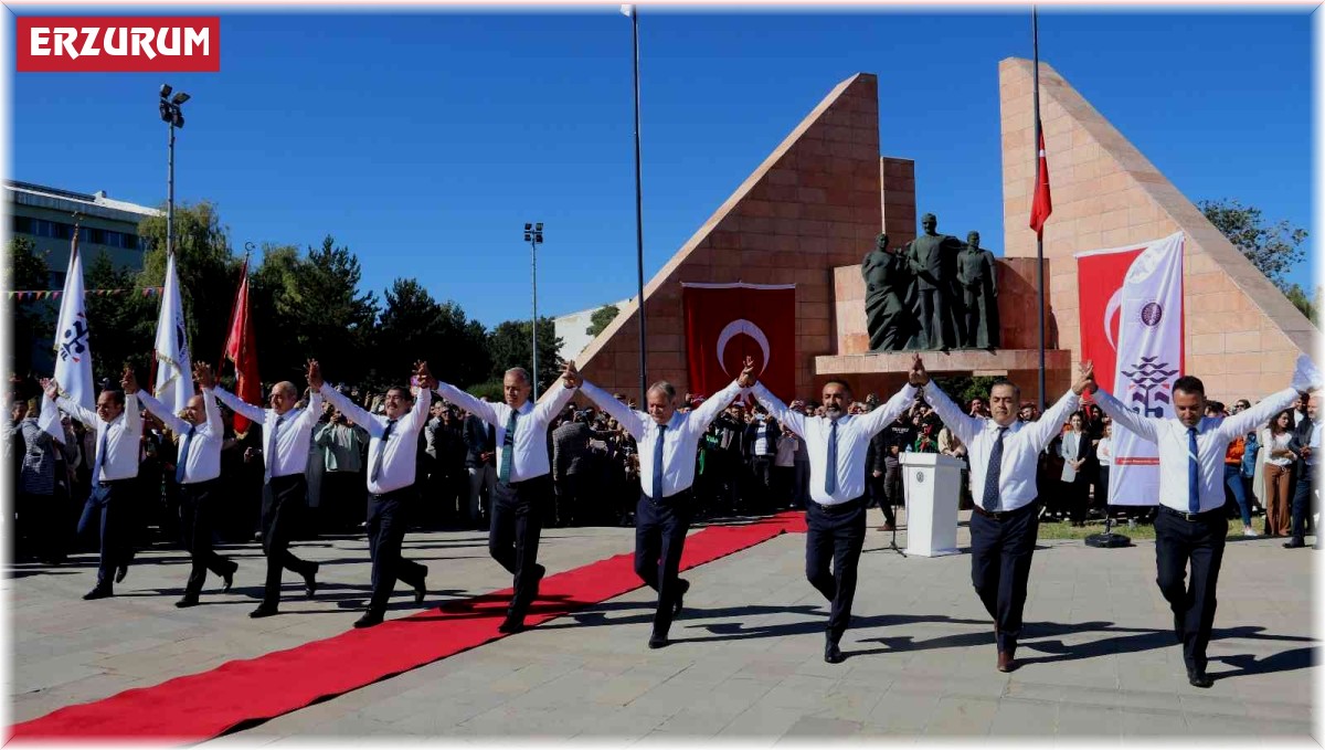 Atatürk Üniversitesi 65'nci akademik yılı düzenlenen çeşitli etkinliklerle açıldı