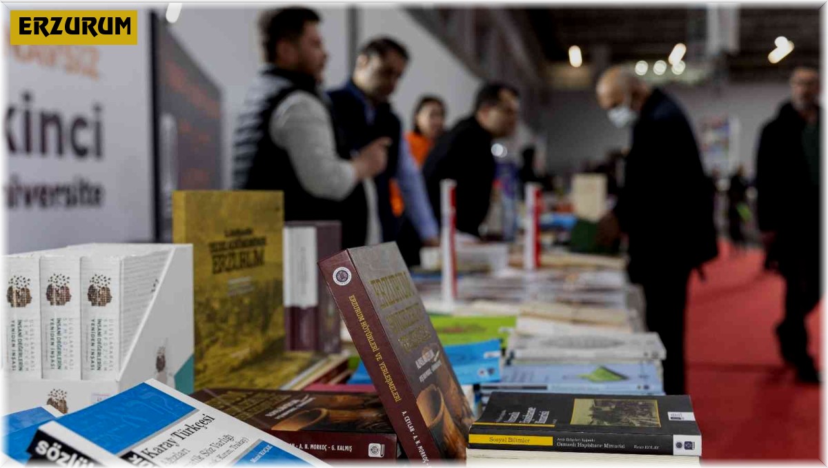 Atatürk Üniversitesi Erzurum Kitap Fuarında