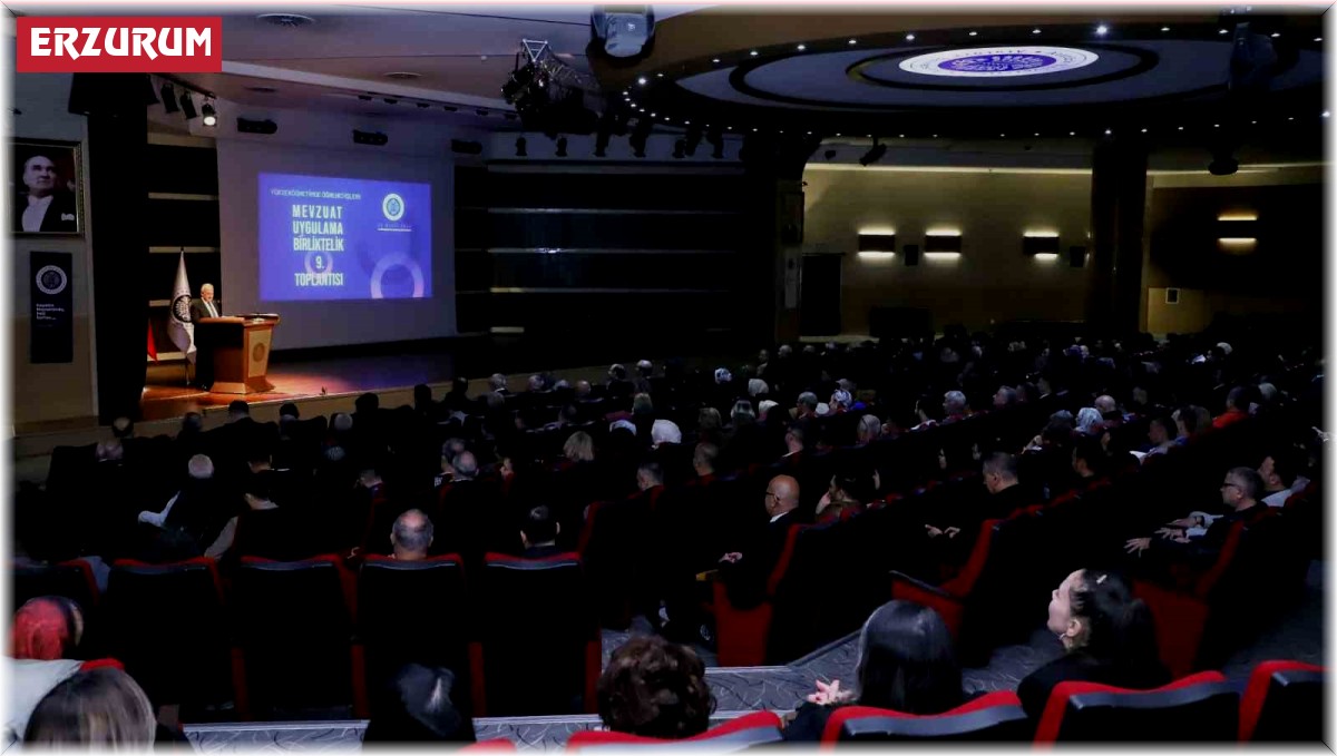 Atatürk Üniversitesi ev sahipliğinde, 150 üniversitenin katılımıyla öğrenci işleri toplantısı gerçekleşti