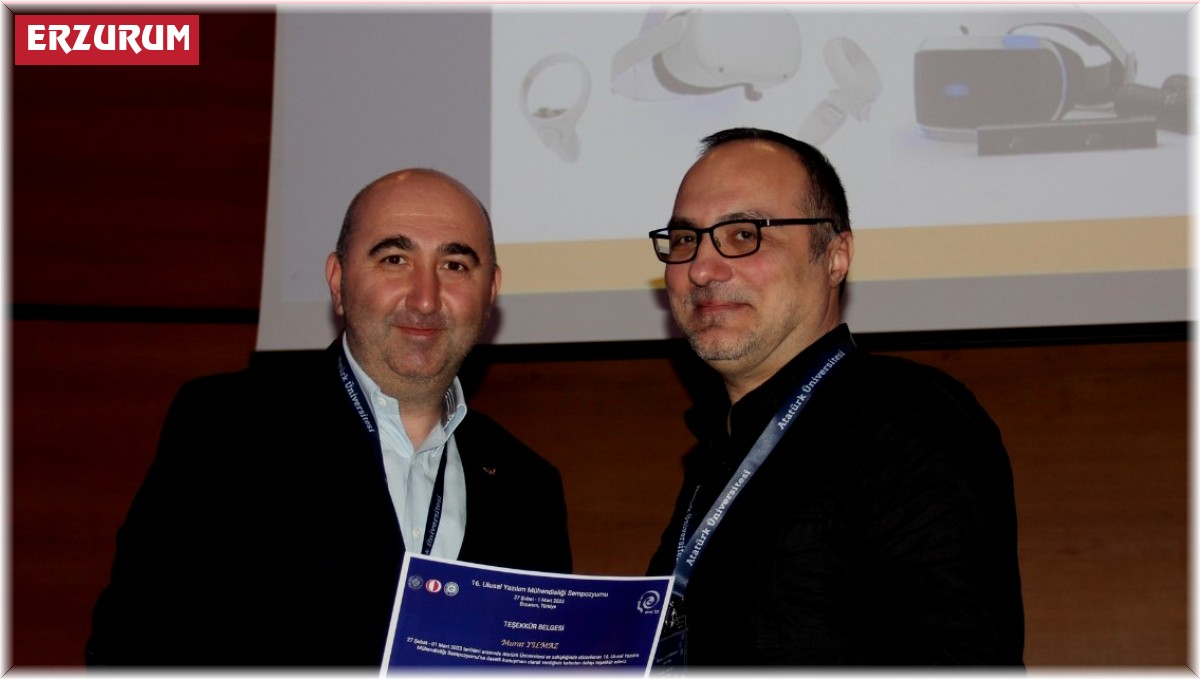 Atatürk Üniversitesi ev sahipliğinde Ulusal Yazılım Mühendisliği sempozyumu düzenlendi