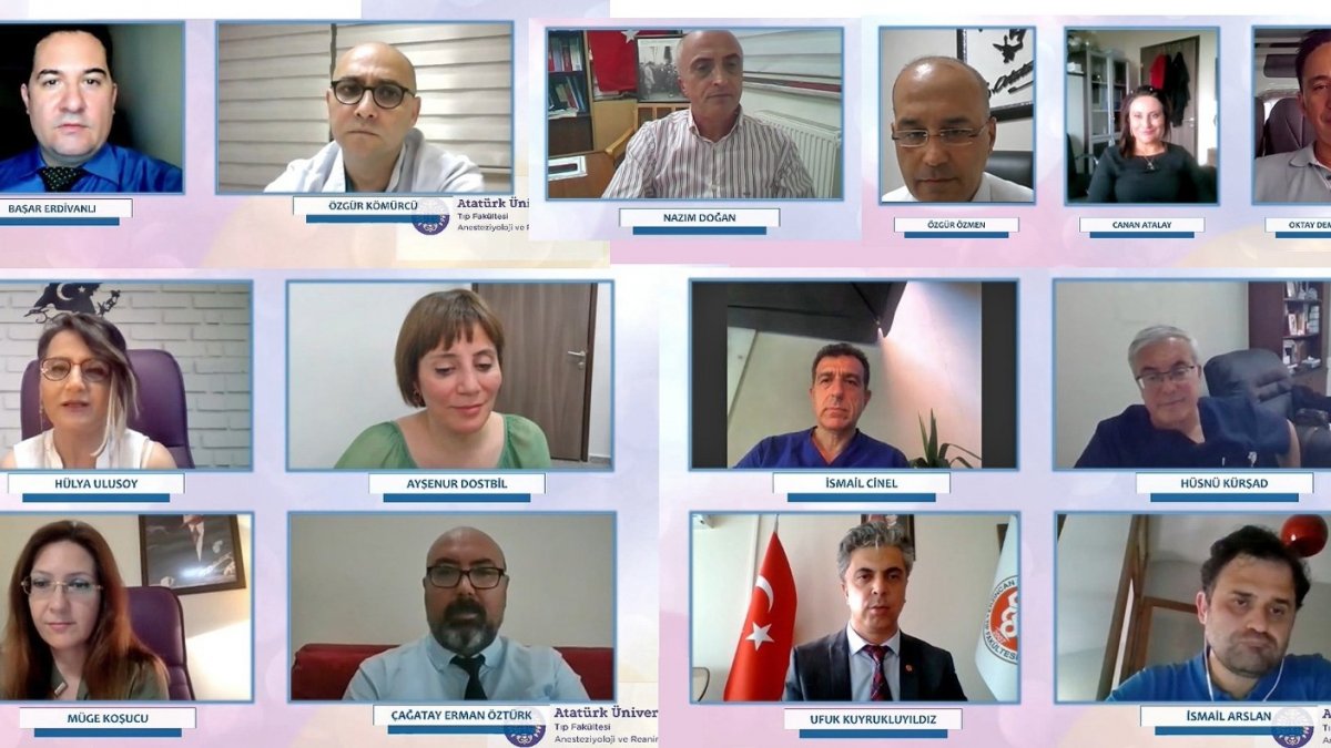 Atatürk Üniversitesi ev sahipliğinde "Yoğun Bakıma Güncel Bakış" konulu sempozyum düzenlendi