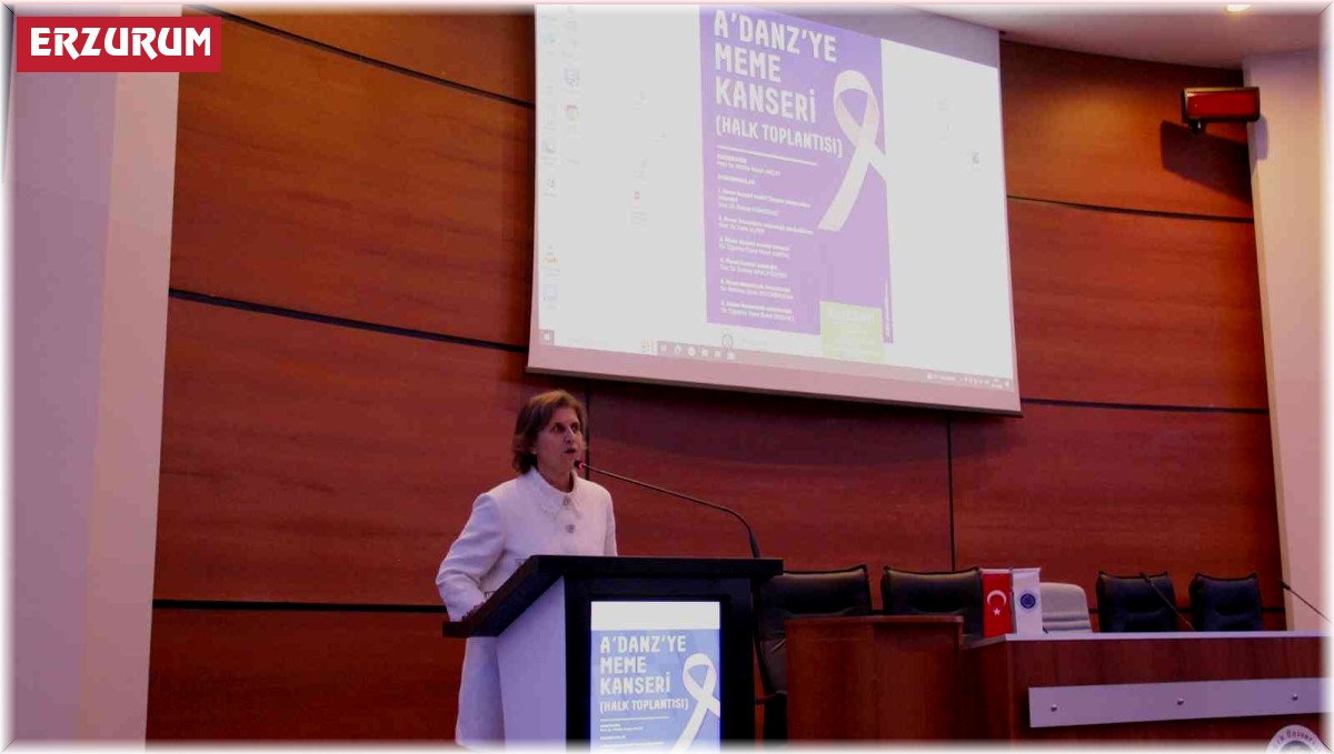 Atatürk Üniversitesi'nde a'dan z'ye meme kanseri toplantısı