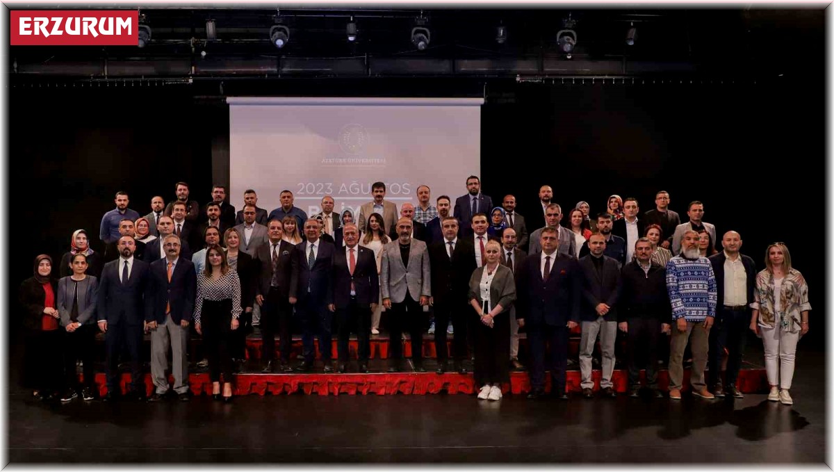 Atatürk Üniversitesi'nde bilimsel teşvik töreni