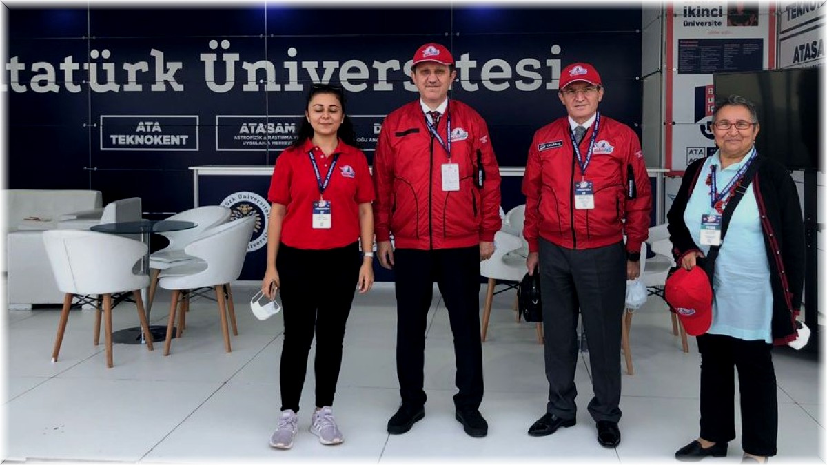 Atatürk Üniversitesi Teknofest 2021'de yer aldı