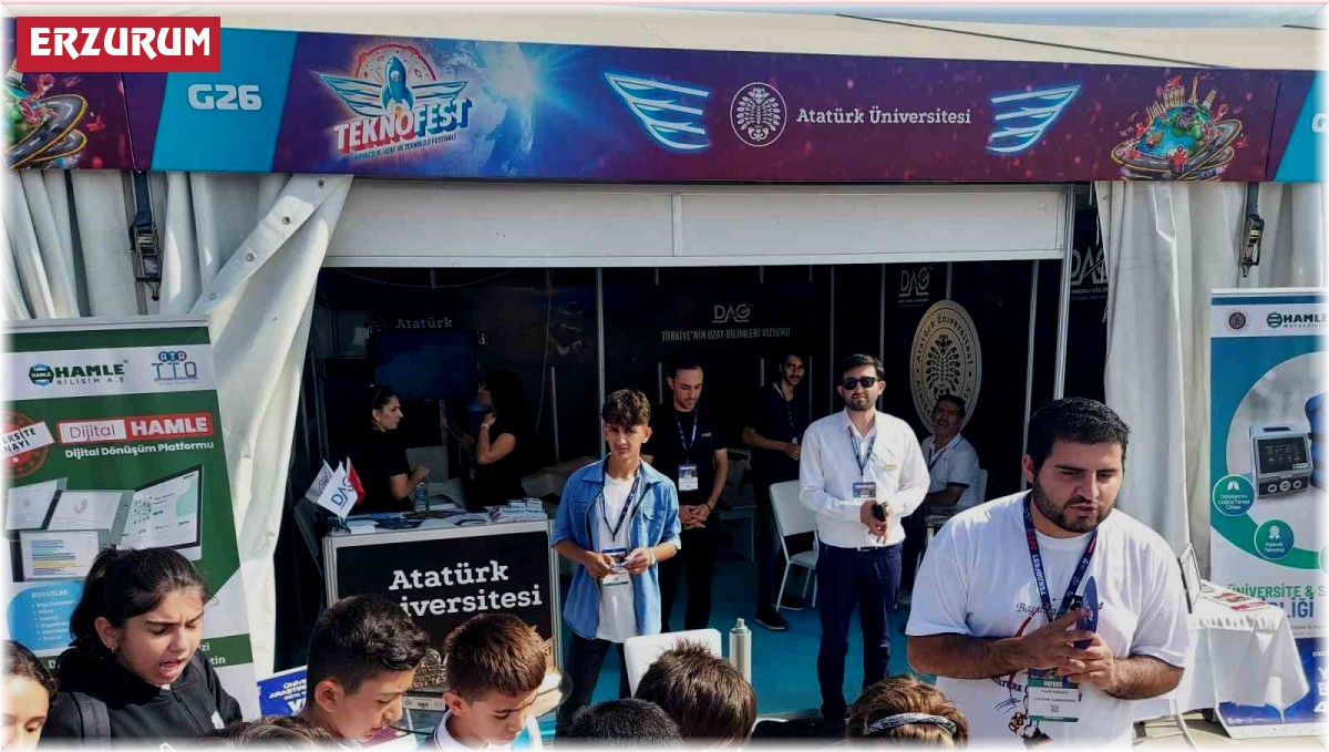 Atatürk Üniversitesi, Teknofest'teki yerini aldı
