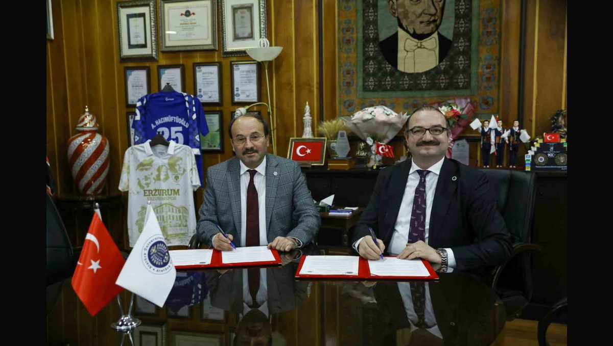 Atatürk Üniversitesi ve Erzurum Teknik Üniversitesinden modern tarım için iş birliği