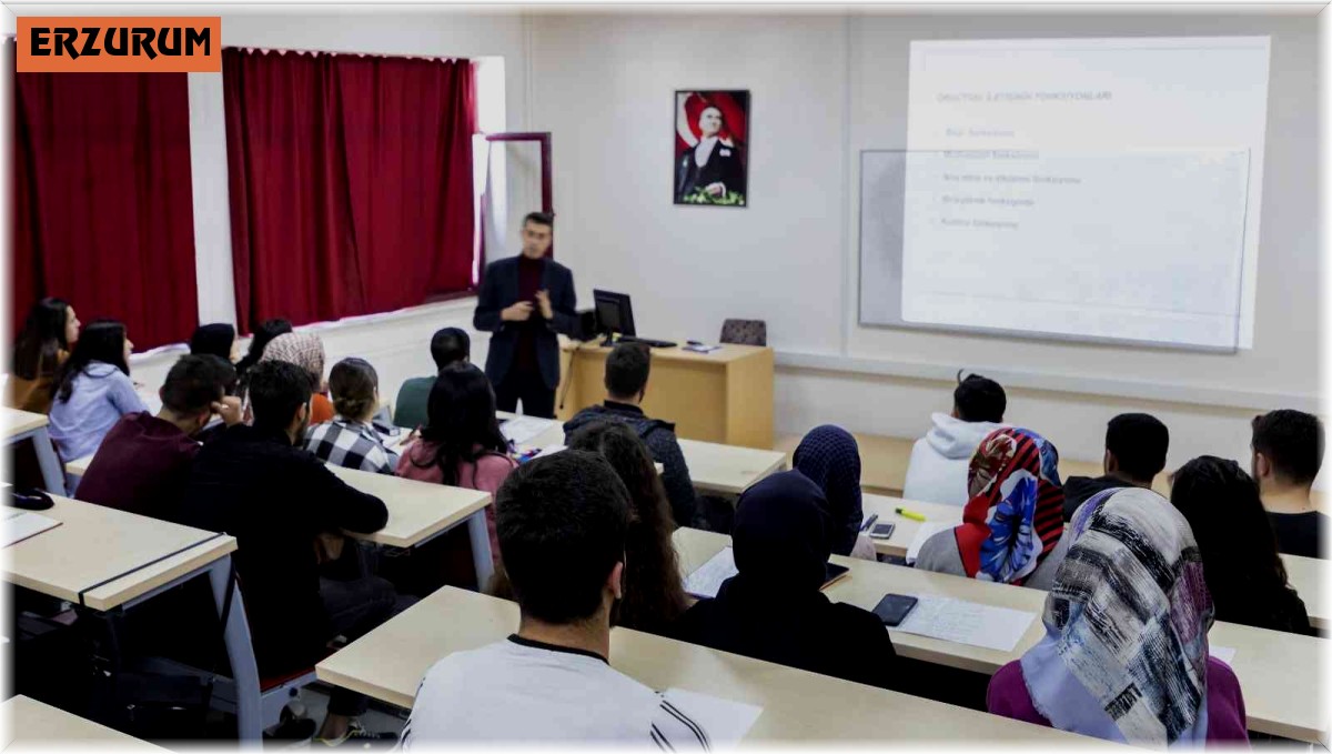 Atatürk Üniversitesinde yüz yüze eğitim devam ediyor