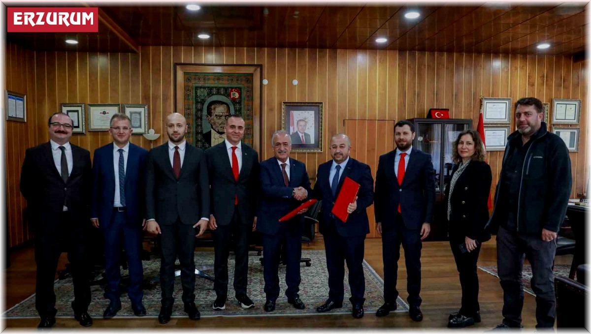 Atatürk Üniversitesinden üniversite-sektör iş birliğine katkı