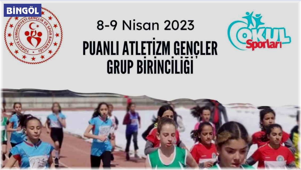 Atletizm Grup Yarışmaları Bingöl'de yapılacak
